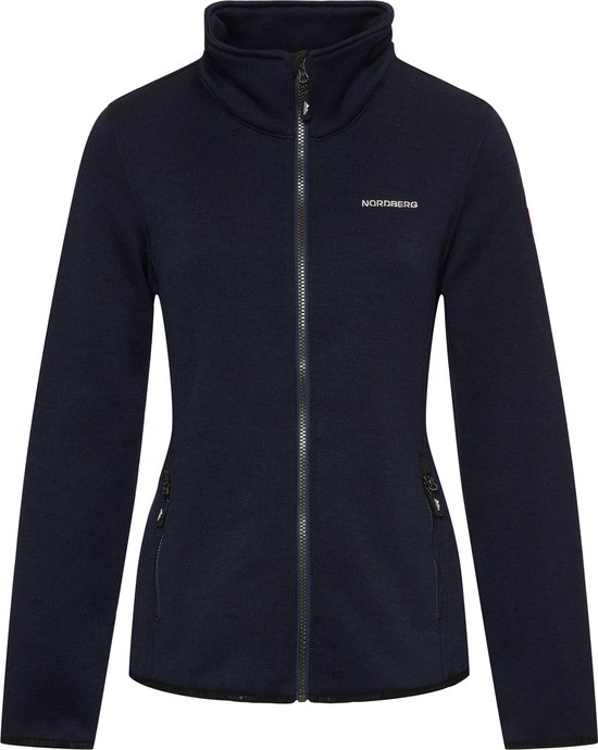 Nordberg - Andrea Fleece Vest - Dames - Navy/Donkerblauw Melange - Maat XL