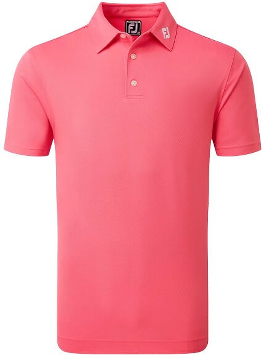 Footjoy Stretch Pique Heren Polo Shirt Fuchsia