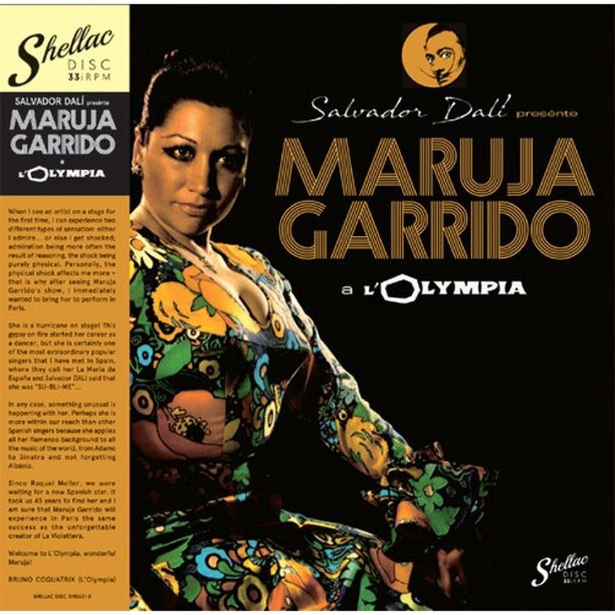 Maruja Garrido - En El Olympia de París Presentada Por Salvador Dalí (LP)