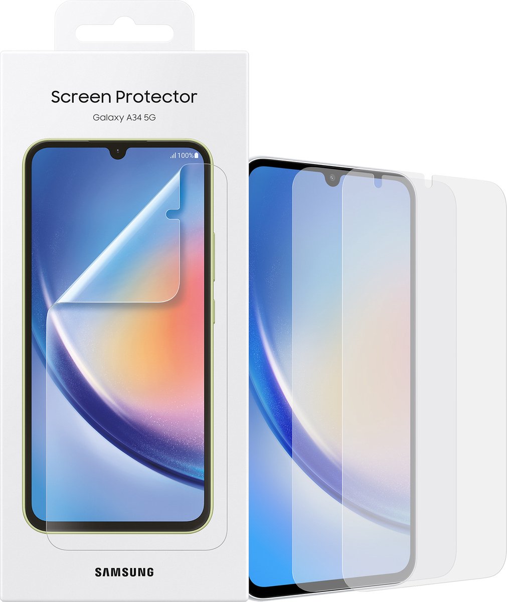 Samsung Screenprotector - Samsung Galaxy A34 - Tempered Glass