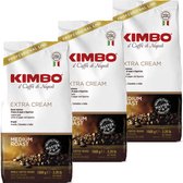 Kimbo Extra Cream - koffiobonen - 3 x 1 kilo