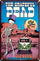 Signs-USA - Concert Sign - metaal - The Grateful Dead - 20x30 cm