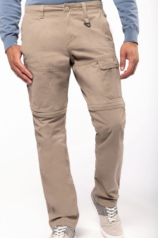 Mannen Cargo Broek Casual Multi Zakken Militaire Tactische Broek Bovenkleding Leger Rechte Slacks Lange Broek, kaki, 50