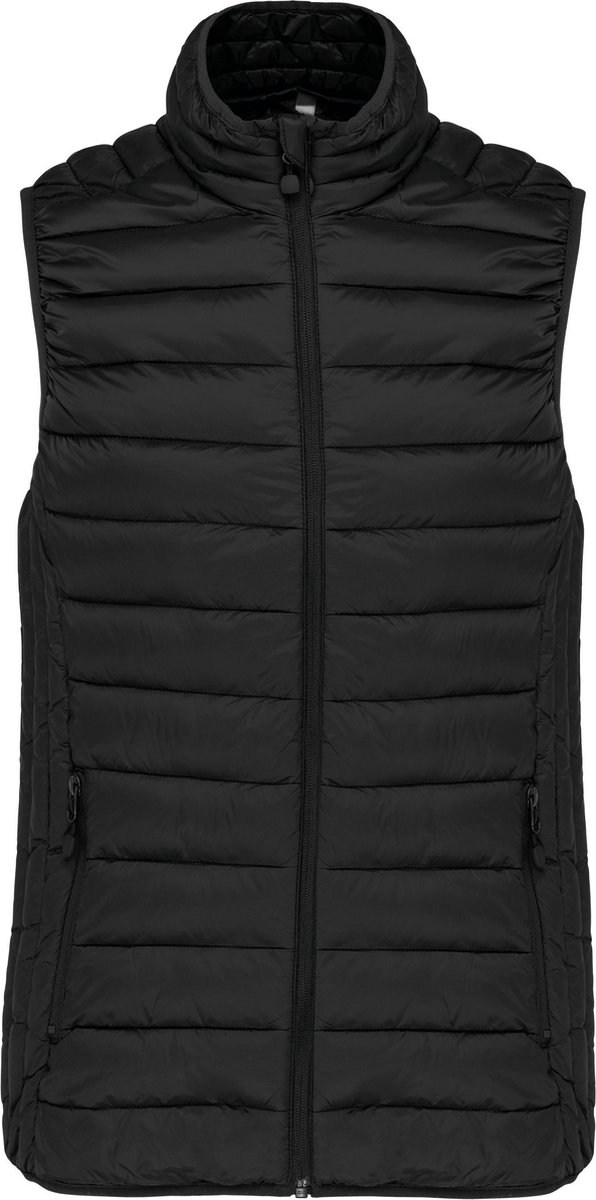Kariban Ladies’ lightweight sleeveless down jacket K6114 Zwart