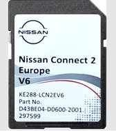 Nissan Connect 2 V6 Here Navigatie Kaartupdate 2022 - Europa + TR SD-kaart