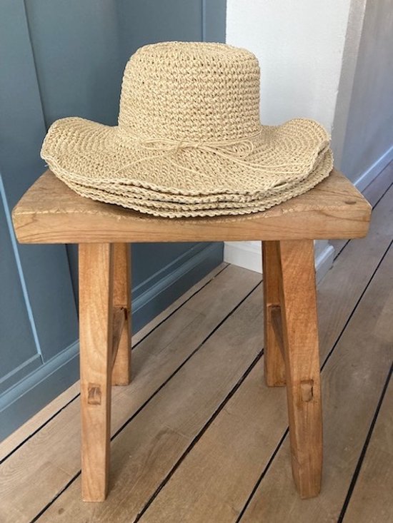 Chapeau de plage - Chapeau d'été - 100% Papier - Accessoire d'été | bol.