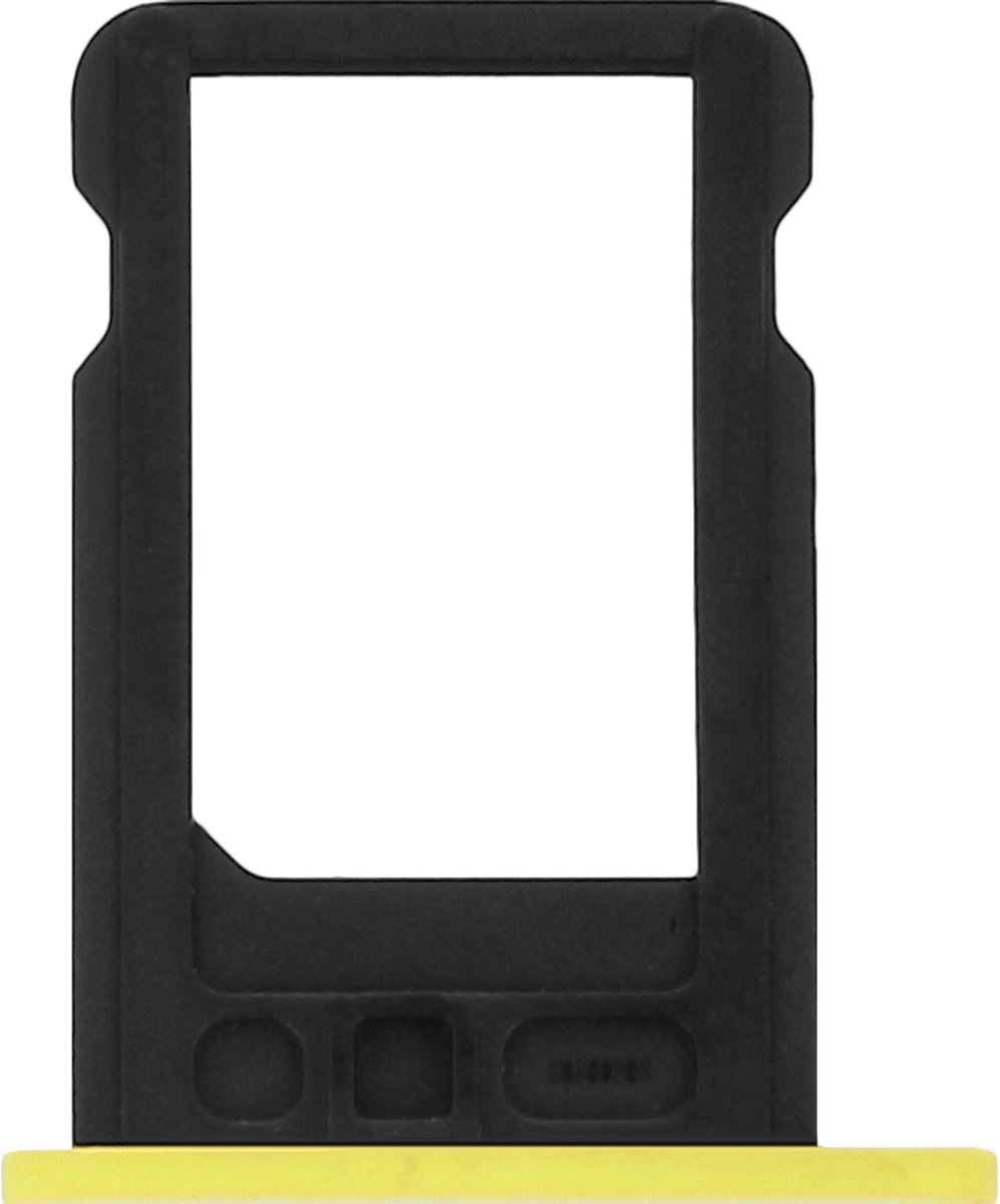 Avizar Tiroir Carte SIM pour Geschikt voor Apple iPhone Geschikt voor Apple iPhone 5C, Geel