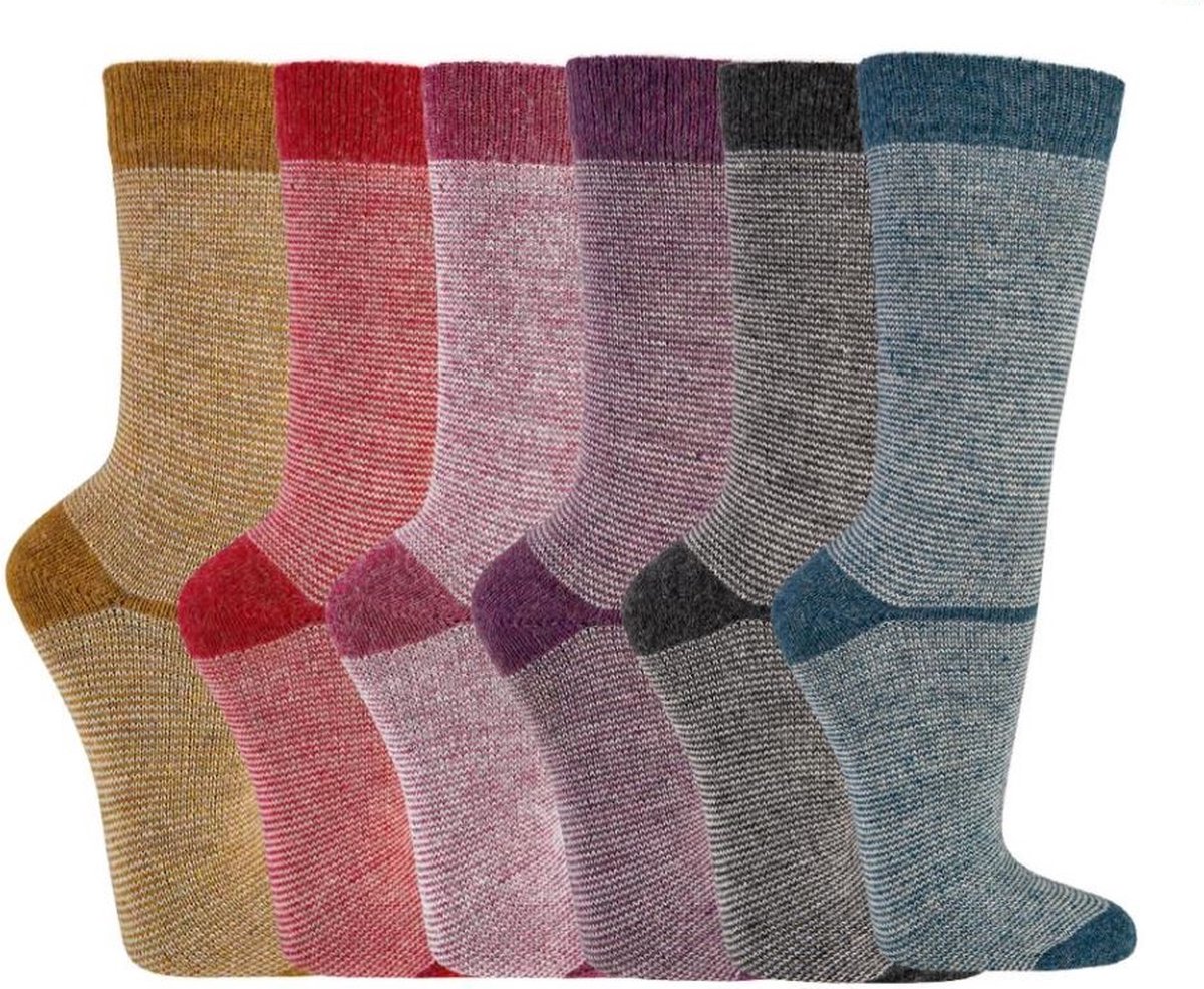 TREND sokken met alpaca en merino wol | 4 paar | Maat 35/38