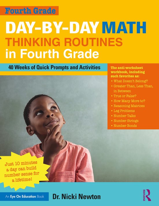 Day-by-Day Math Thinking Routines in Fourth Grade - cover