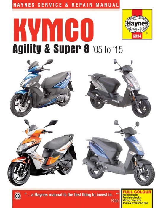 Kymco Agility & Super 8 Service & Repair