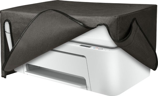 kwmobile hoes geschikt voor HP DeskJet 4120e / DeskJet 4155e - Beschermhoes voor printer - Stofhoes in donkergrijs