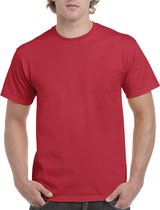T-shirt met ronde hals 'Ultra Cotton' Gildan Rood - S