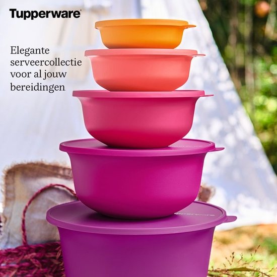 Tupperware Aloha set 5 pièces