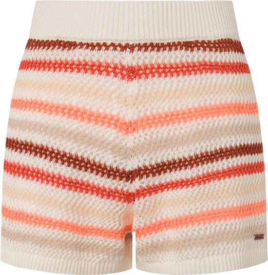 Pepe Jeans Dames Slim Korte Mw Shorts, Blauw (Denim-MN7), 33W, Blauw (Denim-mn7), 33W