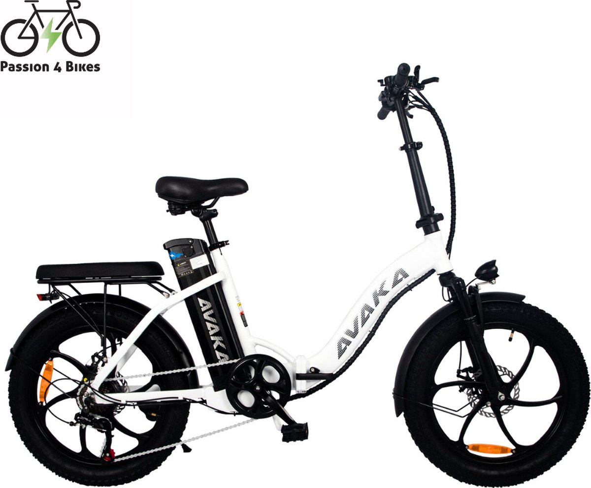 P4B - Fatbike - Elektrische Fatbike - Elektrische Fiets - Elektrische Vouwfiets - E-bike - 1 jaar garantie