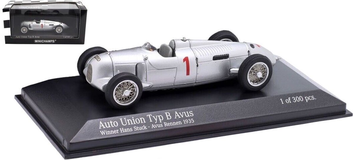 Auto Union Typ B Avus #1 Winner Avus Rennen 1935 - 1:43