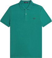 Fred Perry M3600 polo twin tipped shirt - pique - Deep Mint - Maat: XL