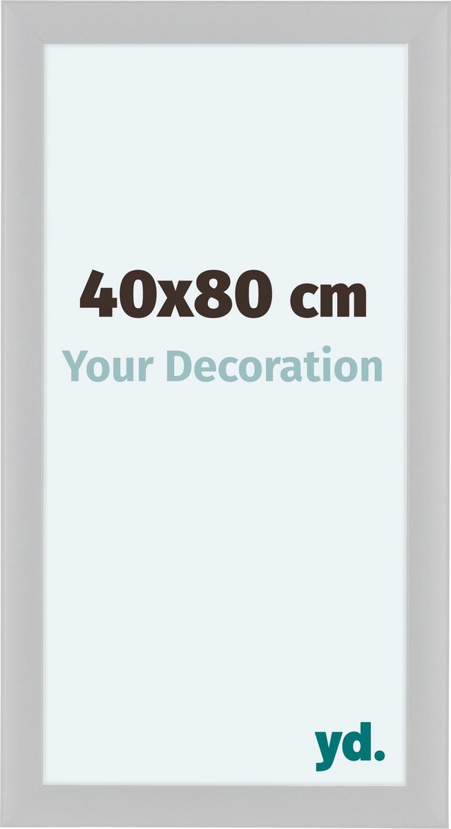 yd. Your Decoration - Fotolijst 40x80 cm - MDF - Wit Hoogglans - Como
