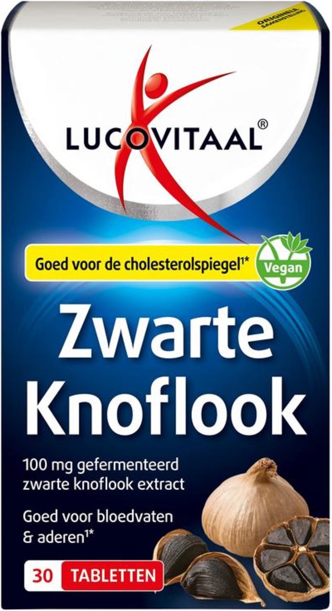 Goedkoopste Lucovitaal Zwarte Knoflook 30 tabletten