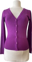 Zilch Cardigan - Vest Violet maat S