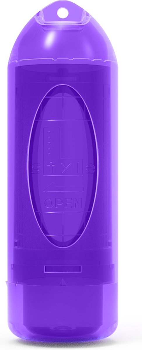 L-Style Lipstock Clear Purple - Darts