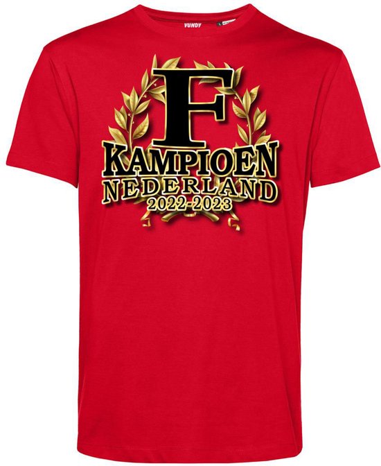 T-shirt Champion Nederland 2022-2023 | Partisan de Feyenoord | Champion du  maillot |... | bol.com