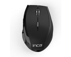 BasicTeQ: Inca IWM-500GL draadloze laser muis, ergonomisch mouse. Energy saving mode.