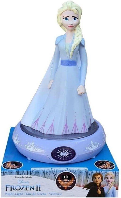 Réveil Veilleuse Elsa La Reine des Neiges 2