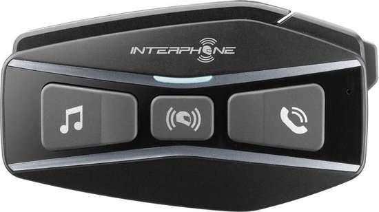 Interphone U-Com 16 Bluetooth Communicatiesysteem Single Pack - Maat - Bluetooth Intercom
