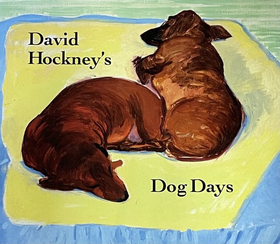 David Hockney's  Dog Days - cover