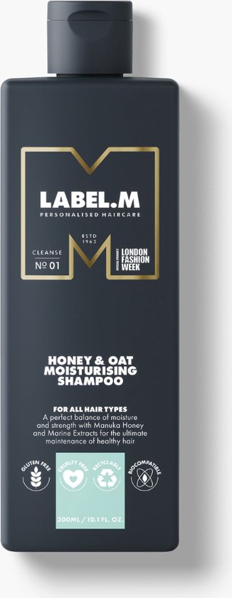 slap af Flipper Leopard Label.M Honey & Oat Shampoo-300 ml - vrouwen - Voor | bol.com