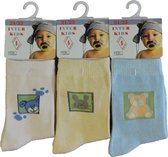 Baby / kinder sokjes animal - 21/23 - unisex - 90% katoen - naadloos - 12 PAAR - chaussettes socks