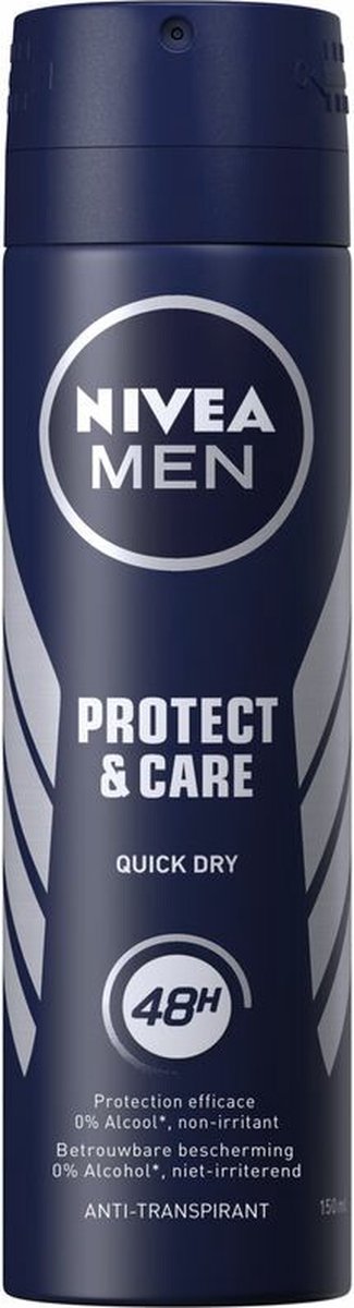 Goedkoopste Nivea Men Deodorant Spray Protect & Care 150 ml