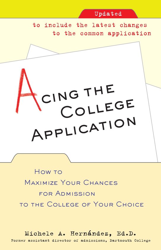 Acing the College Application - cover