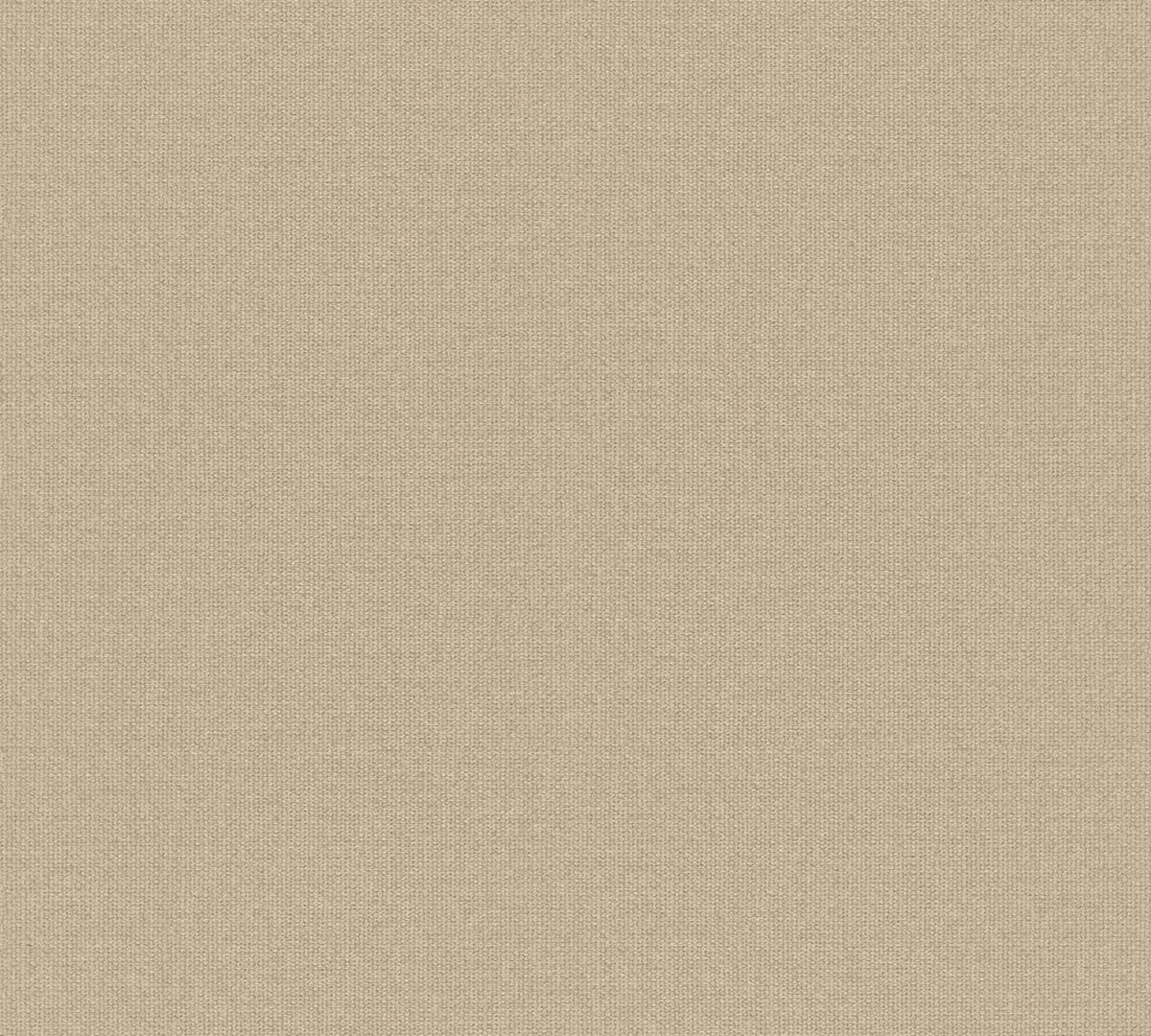 TEXTIELLOOK BEHANG | Uni - beige bruin - A.S. Création Nara