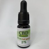 Cbd-x - CBD-olie Full Spectrum 5% | Absolute Topkwaliteit | 10ml | Beste Deal!