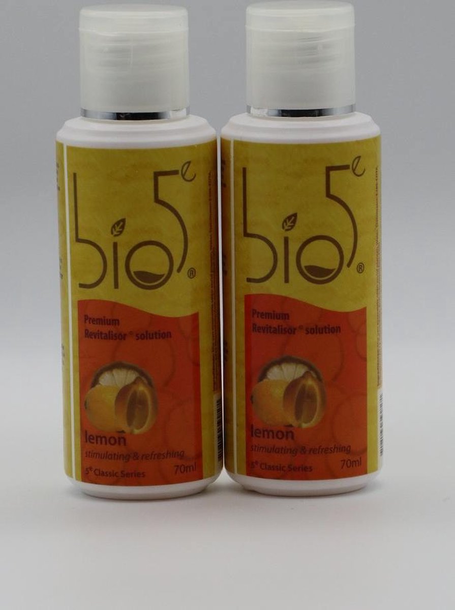 Goedkoopste Revitalisor Olie Duopack Bio5e Lemon 70 ml
