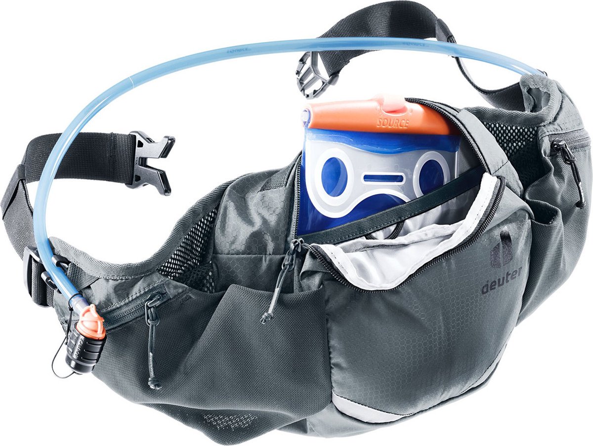 Deuter Pulse Heuptas Man Vrouw Zilver