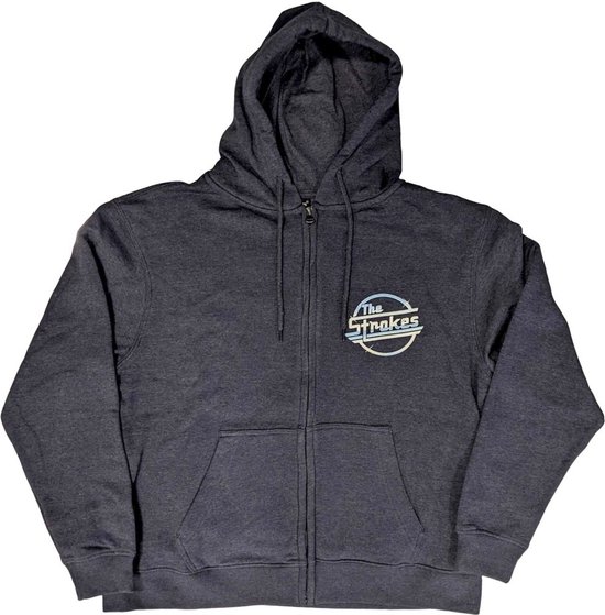 The Strokes - OG Magna Vest met capuchon - S - Blauw