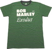 Bob Marley - Exodus Heren T-shirt - XL - Groen