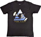 Pink Floyd - Melting Clocks Heren T-shirt - L - Zwart