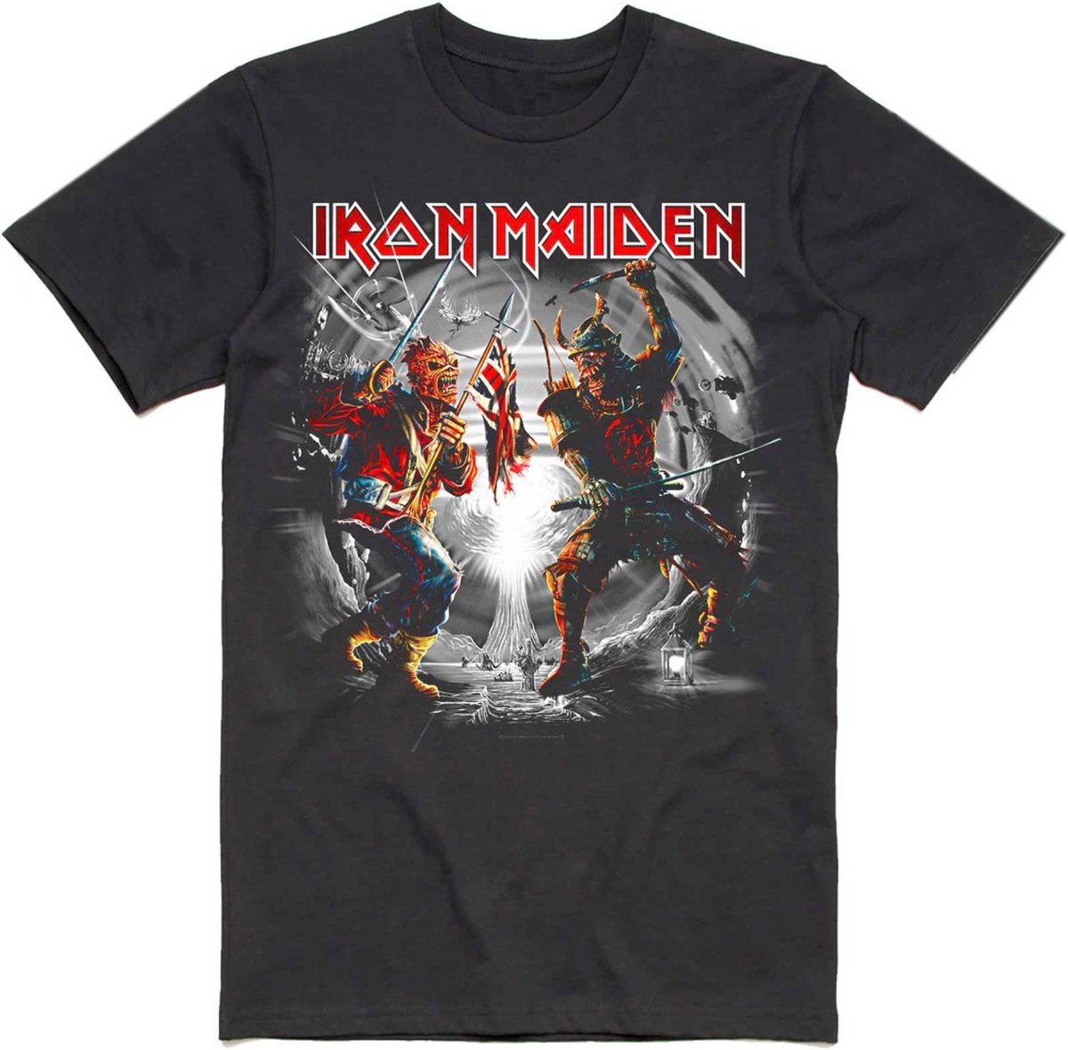 Iron Maiden - Trooper 2022 Heren T-shirt - L - Zwart