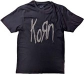 Korn - T-shirt avec logo pour hommes - XL - Zwart