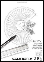 Bloc à dessin Aurora A4 20v 210gr Papier Bristol - 10 pièces