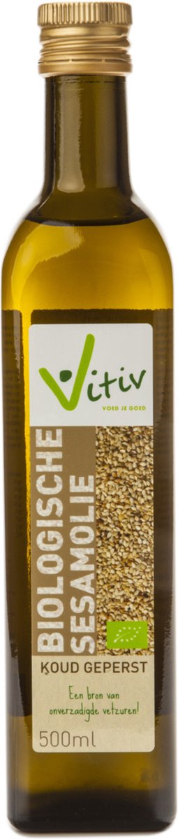 Vitiv Sesamolie bio 500 Milliliter