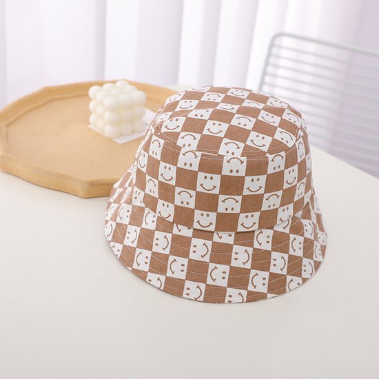 Buckethoed voor kinderen, grappige hoed met kikkerdesign, zomerhoed van