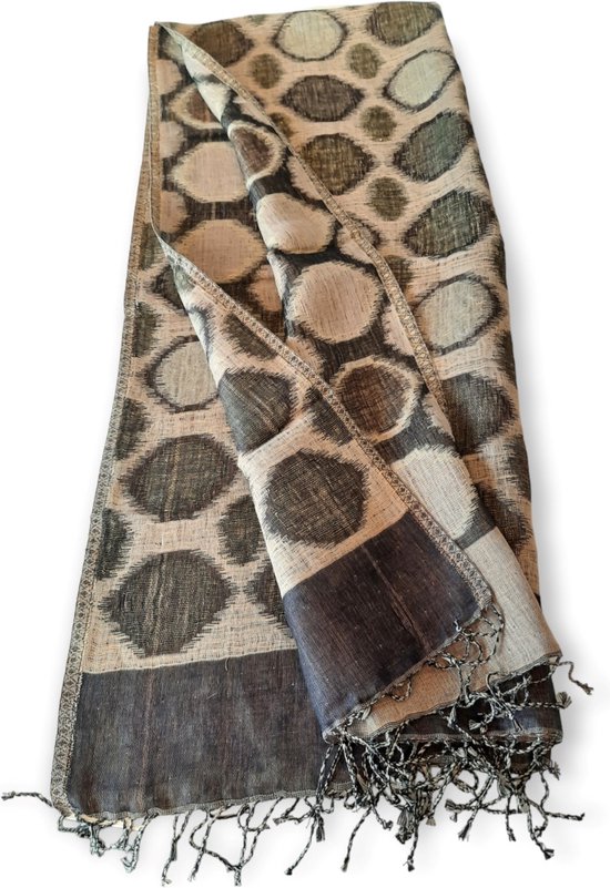 Lina & Lily Giraffe dames loop sjaal slangsjaal