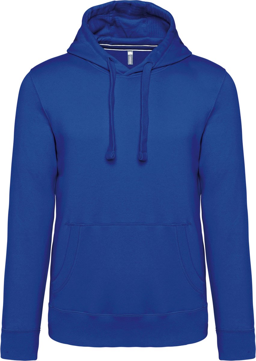 Kariban Hoodie met Capuchon en Kangoeroezak Licht Kobaltblauw