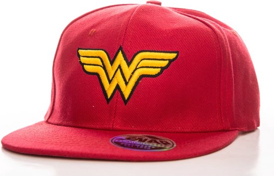 DC Comics Wonder Woman Snapback Pet Wings Rood