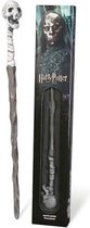 The Noble Collection Harry Potter (Tover)staf Wand Replica Death Eater Skull 38 cm Bruin